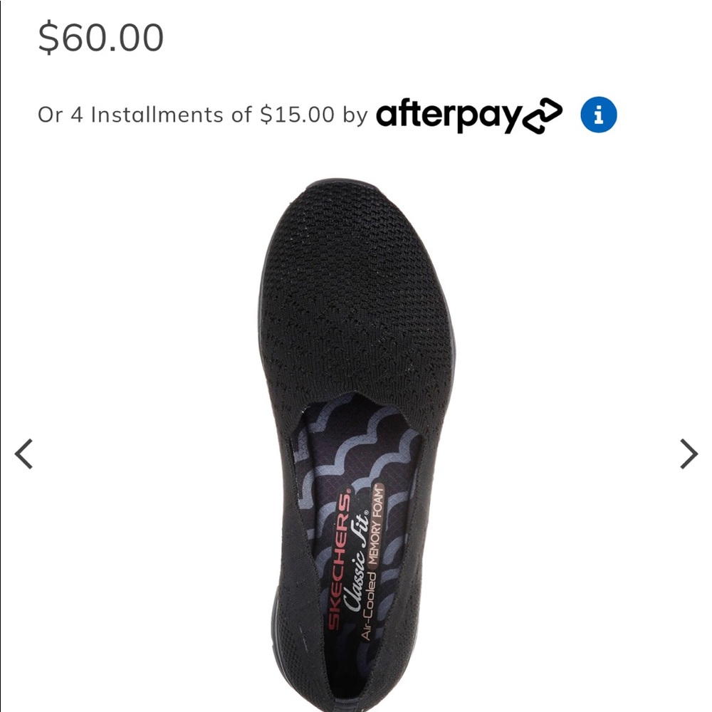 Sketchers Air-cooled Memory Foam Black